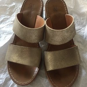 Seychelles sandals with block heels- Size 7